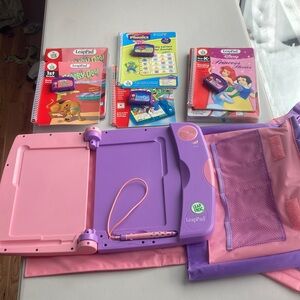 LeapFrog LeapPad Kids Learning Tablet - Pink & Purple
